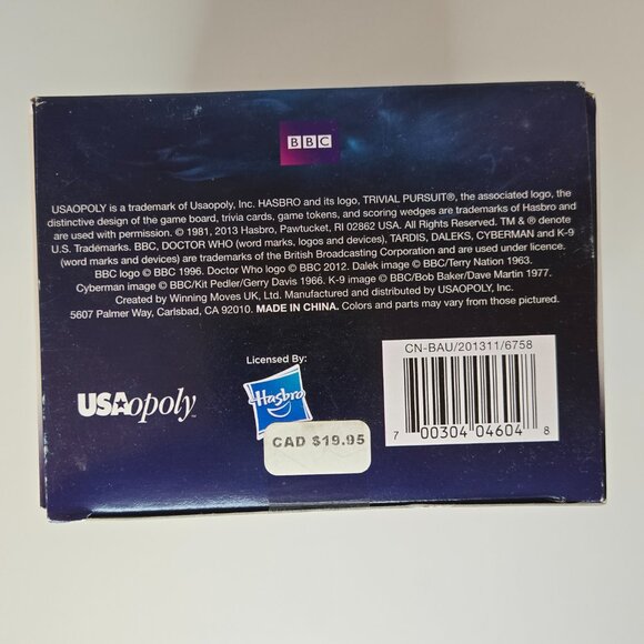NEW SEALED Doctor Who Trivial Pursuit Game 50th Anniversary Edition NIB - Picture 7 of 8
